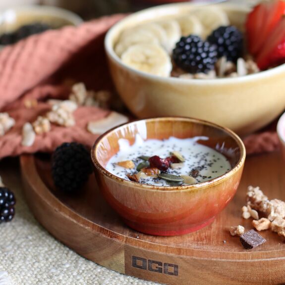 Coupelle Pokebowl grès rouge 100 ml