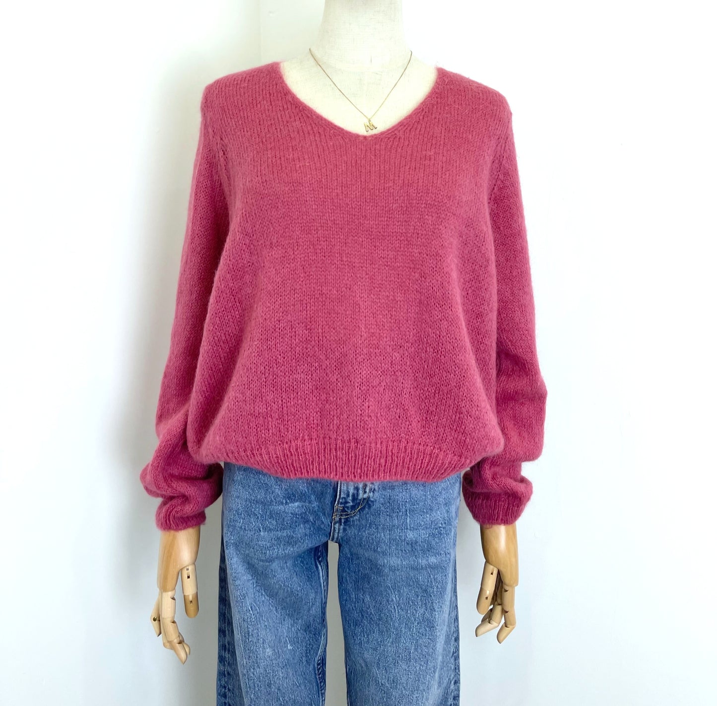 Pull Mohair - Rose Gingembre