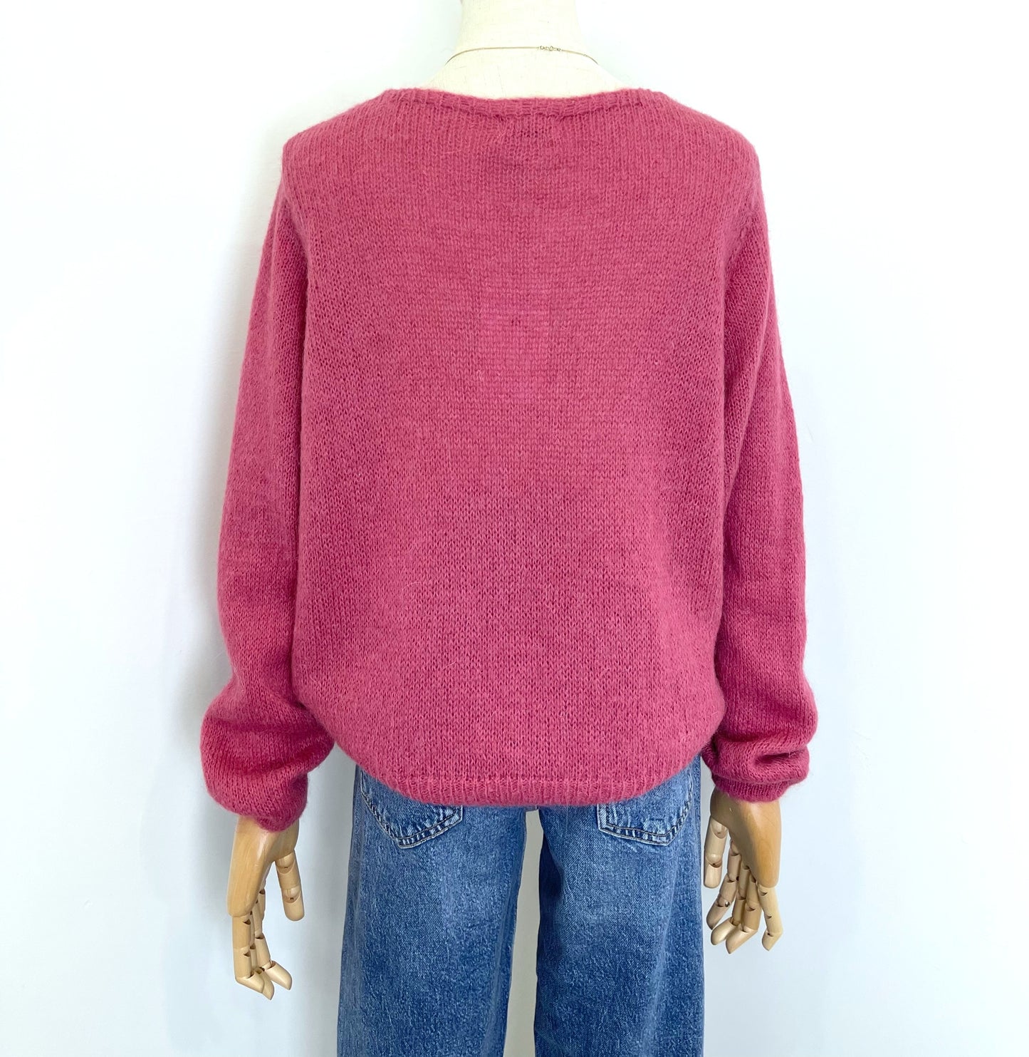 Pull Mohair - Rose Gingembre