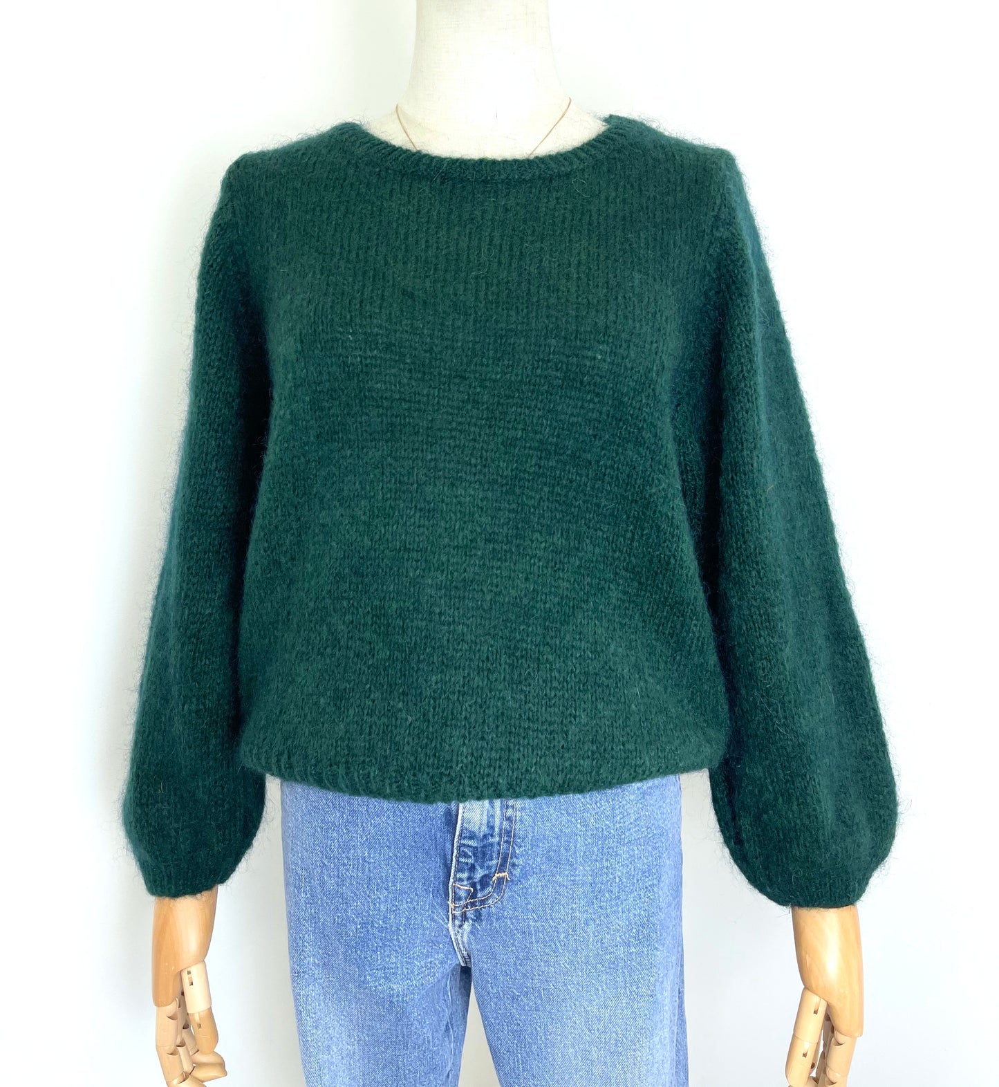 Pull Mohair - Vert Sapin