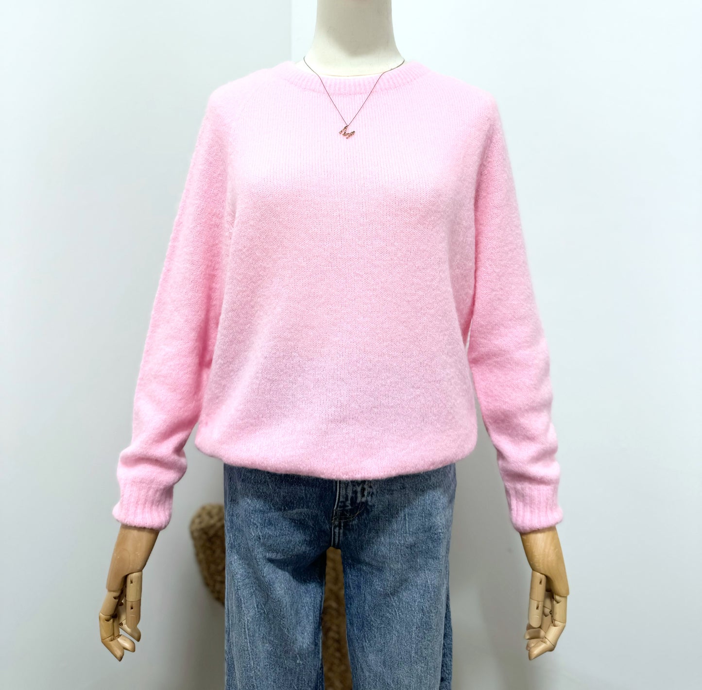Pull Alpaga - Baby Pink