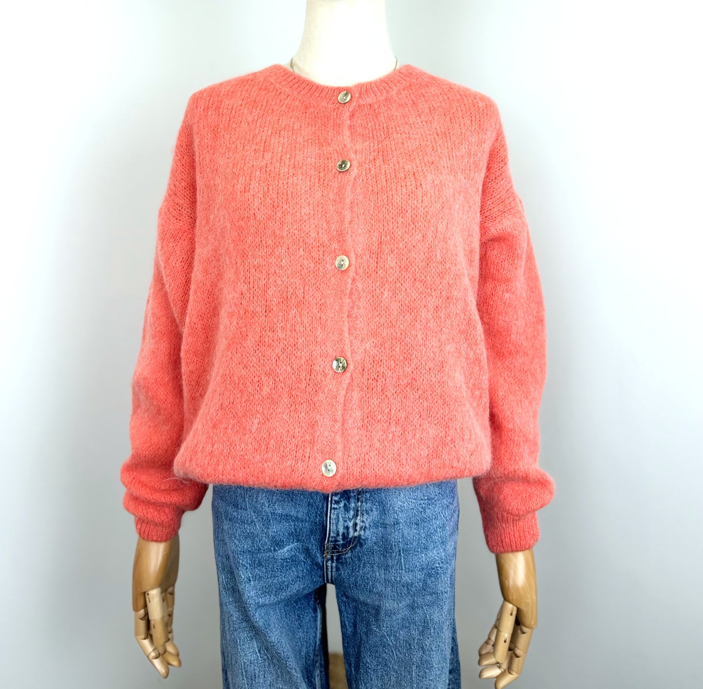 Gilet Alpaga - Corail