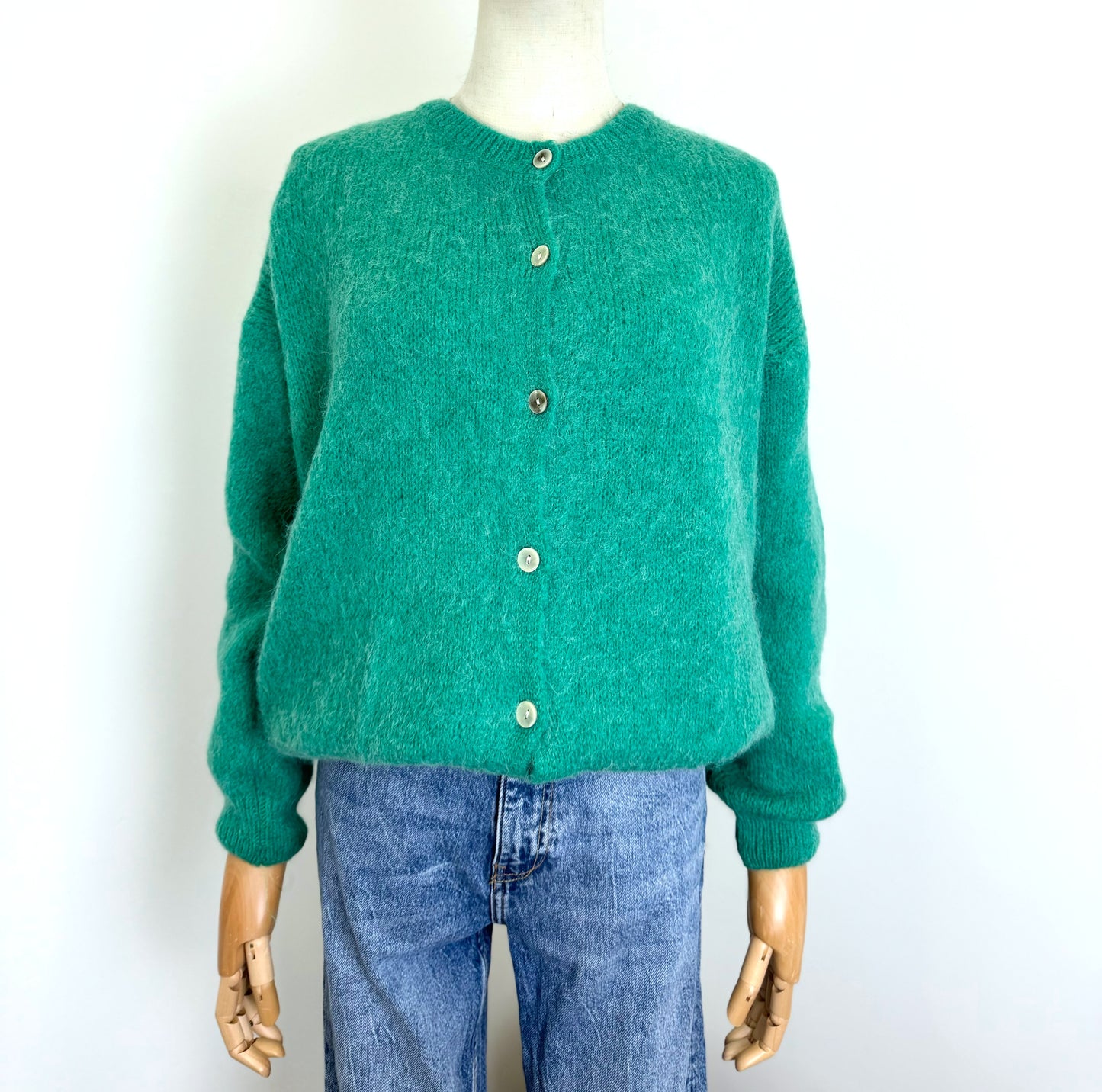 Gilet Alpaga - Vert Menthe