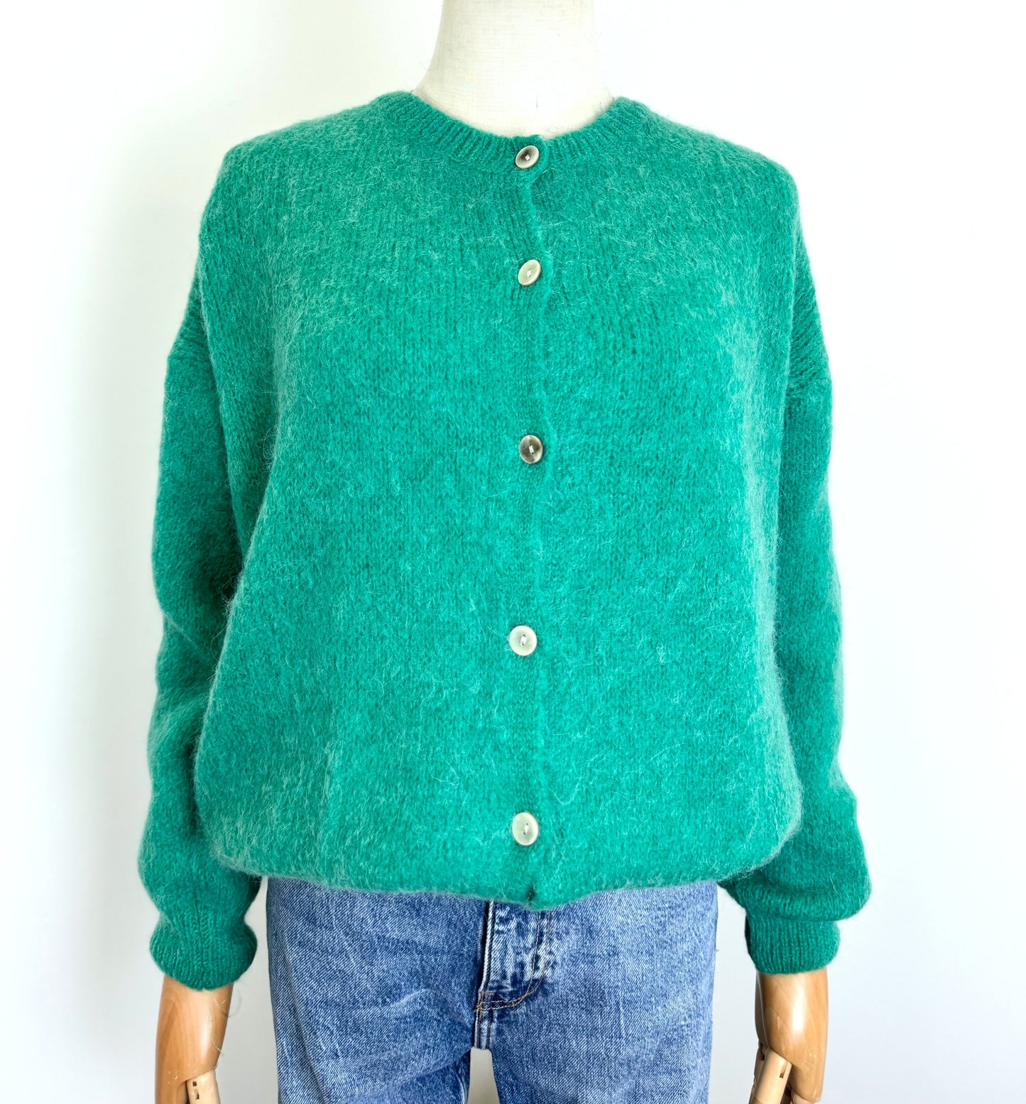 Gilet Alpaga - Vert Menthe