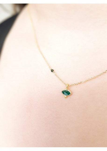 AUGUSTA - EYE Agate verte