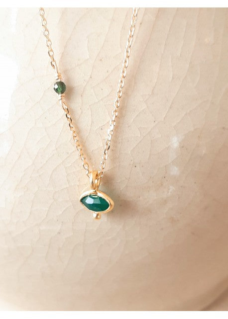 AUGUSTA - EYE Agate verte