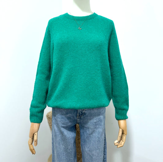 Pull Alpaga - Vert Menthe