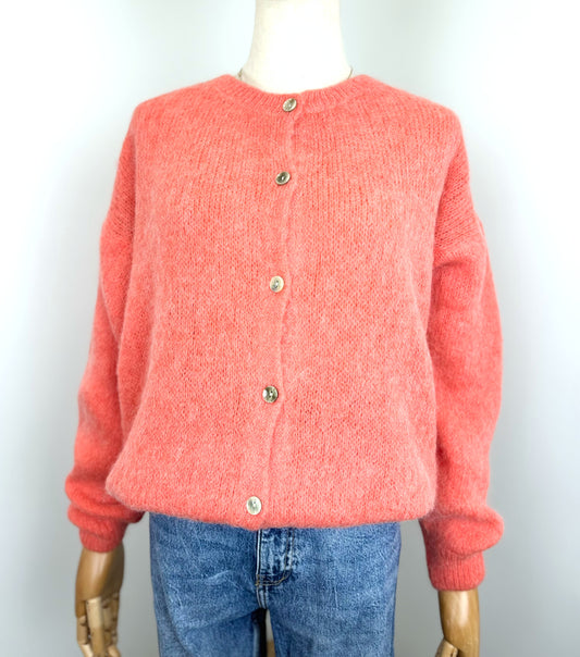 Gilet Alpaga - Corail