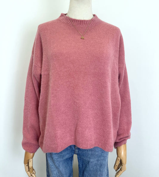 Pull Alpaga - Rose Gingembre